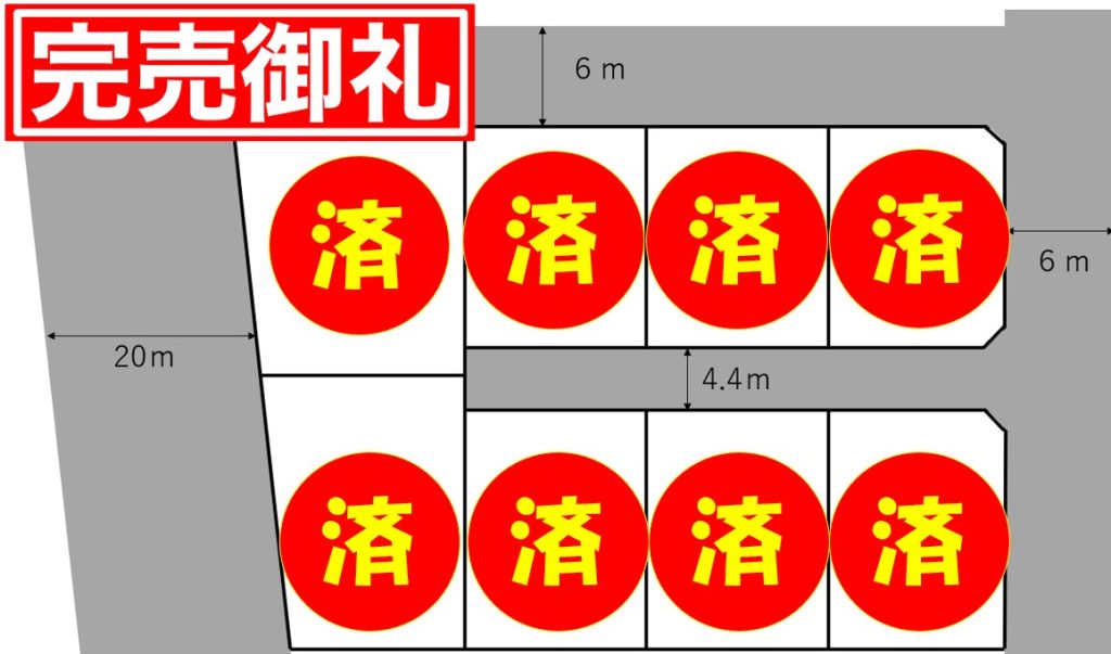 東松島市矢本上河戸　全8邸