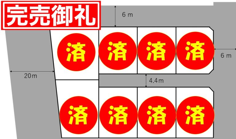 東松島市矢本上河戸　全8邸