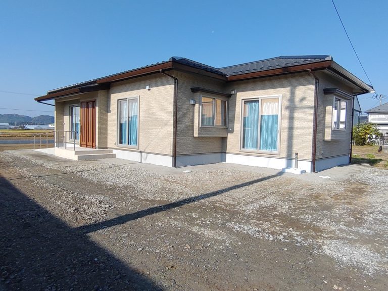 生活動線とプライバシーを両立した、平屋2LDKの住まい。